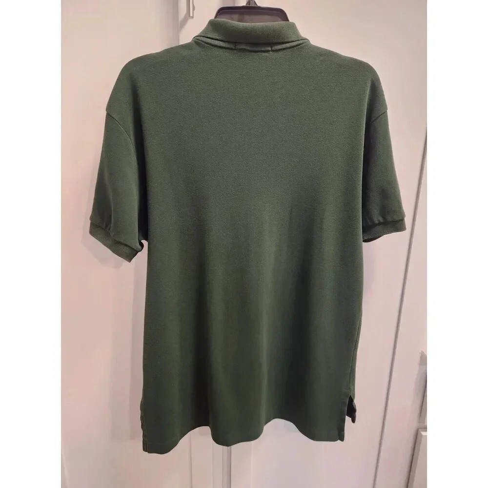 Polo Ralph Lauren Men's Pony Logo Polo Green Purple Sz. M - Picture 2 of 7